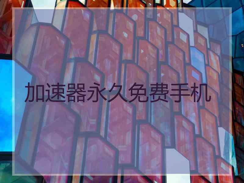 加速器永久免费手机
