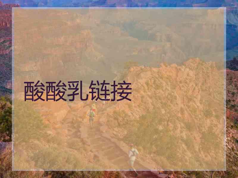 酸酸乳链接