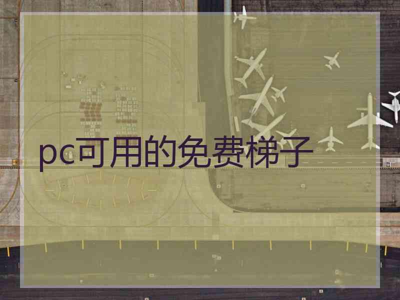 pc可用的免费梯子