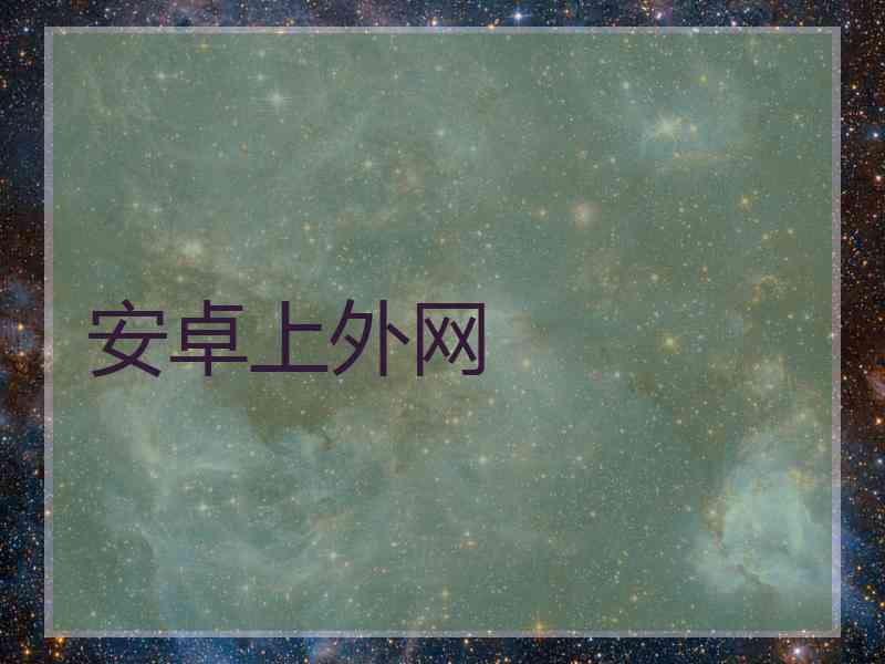 安卓上外网