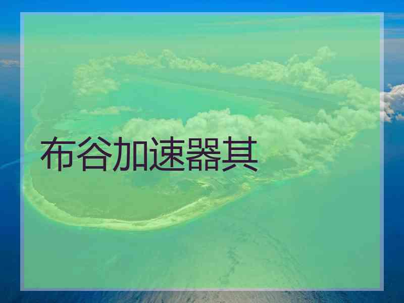 布谷加速器其