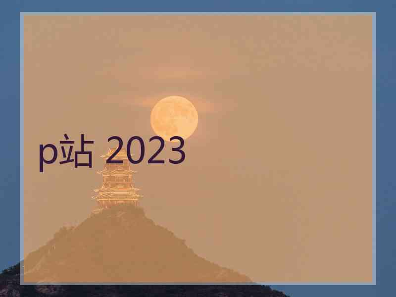 p站 2023
