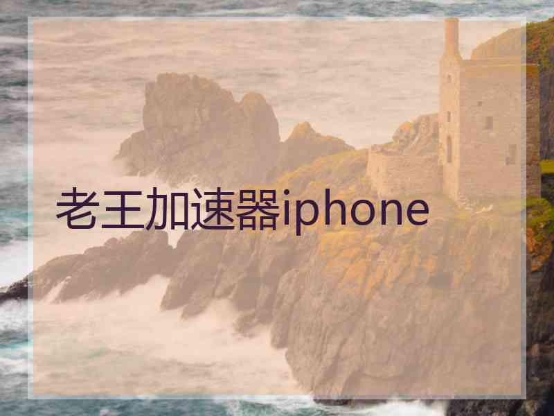 老王加速器iphone
