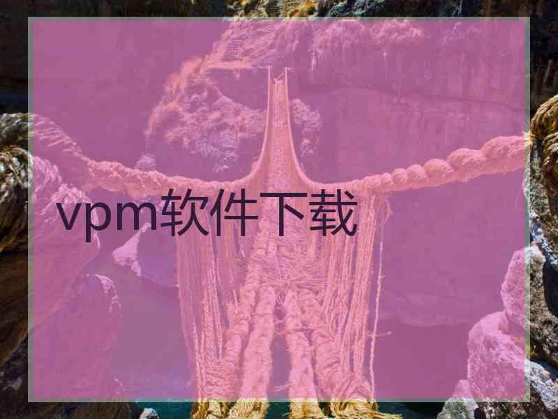 vpm软件下载