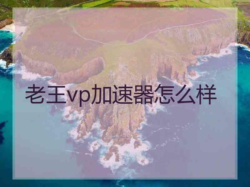 老王vp加速器怎么样