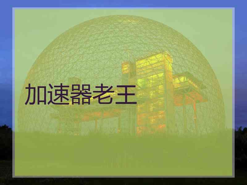 加速器老王